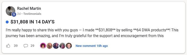 Rachel Martin testimonial